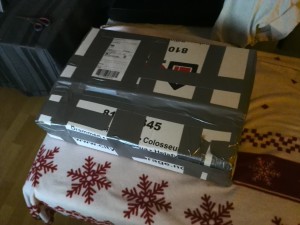 "vraket" er på vei tilbake i henhold til posten! 